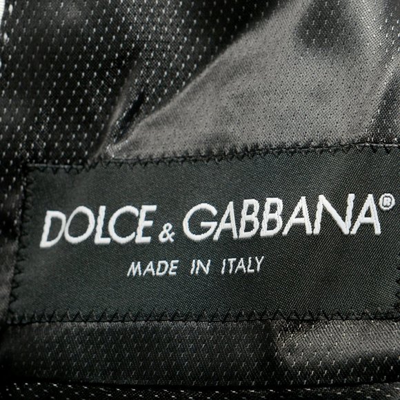 Dolce & Gabbana Men's 100% Wool Double Breasted Three Piece Suit US 36R IT 46R - Picture 14 of 16